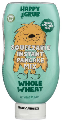 Happy Grub: Whole Wheat Instant Pancake Mix, 9.5 Oz