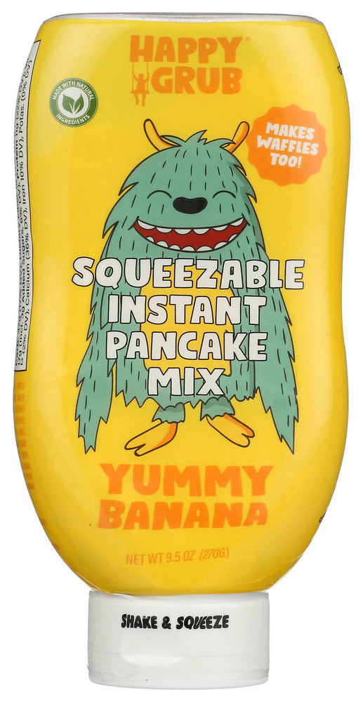 Happy Grub: Yummy Banana Instant Pancake Mix, 9.5 Oz