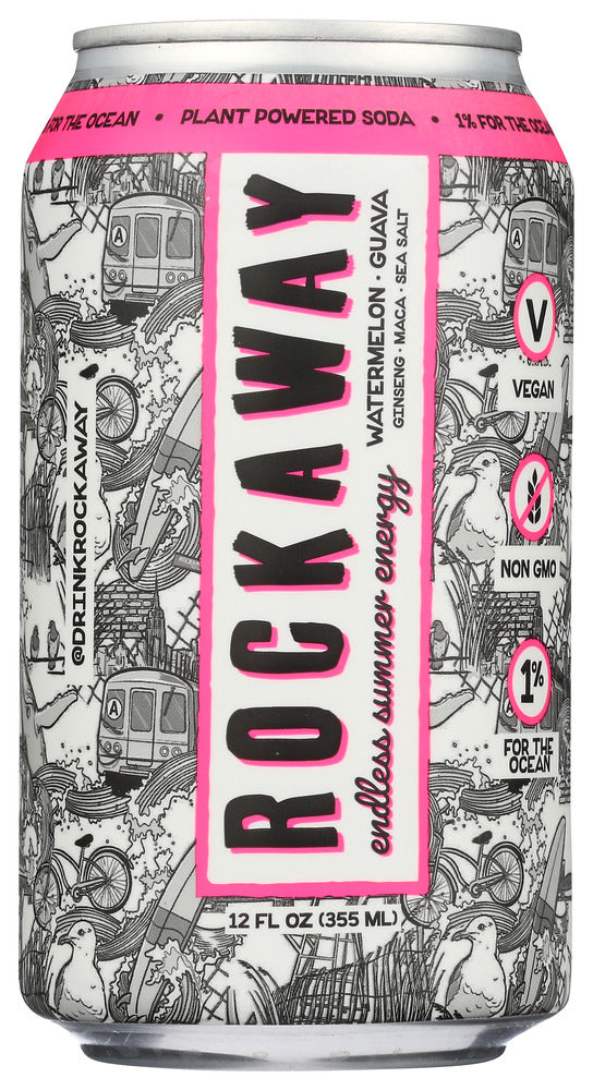 Rockaway: Endless Summer Energy Soda, 12 Fo