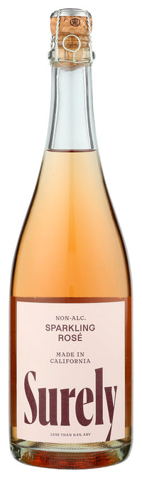 Surely: Non Alcoholic Sparkling Rose, 750 Ml