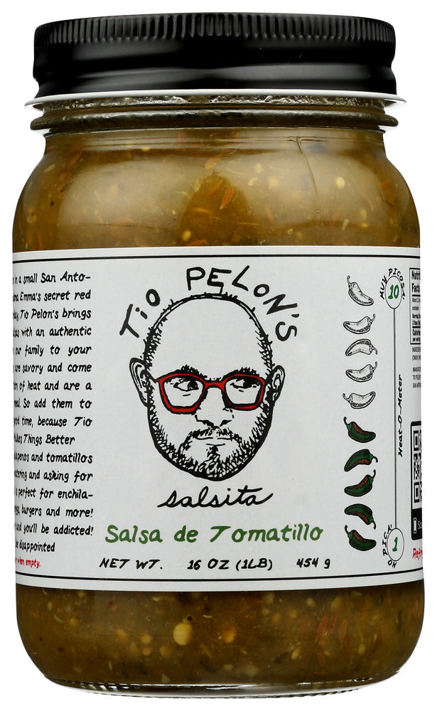 Tio Pelons Salsita Inc: Salsa Tomatillo, 16 Oz