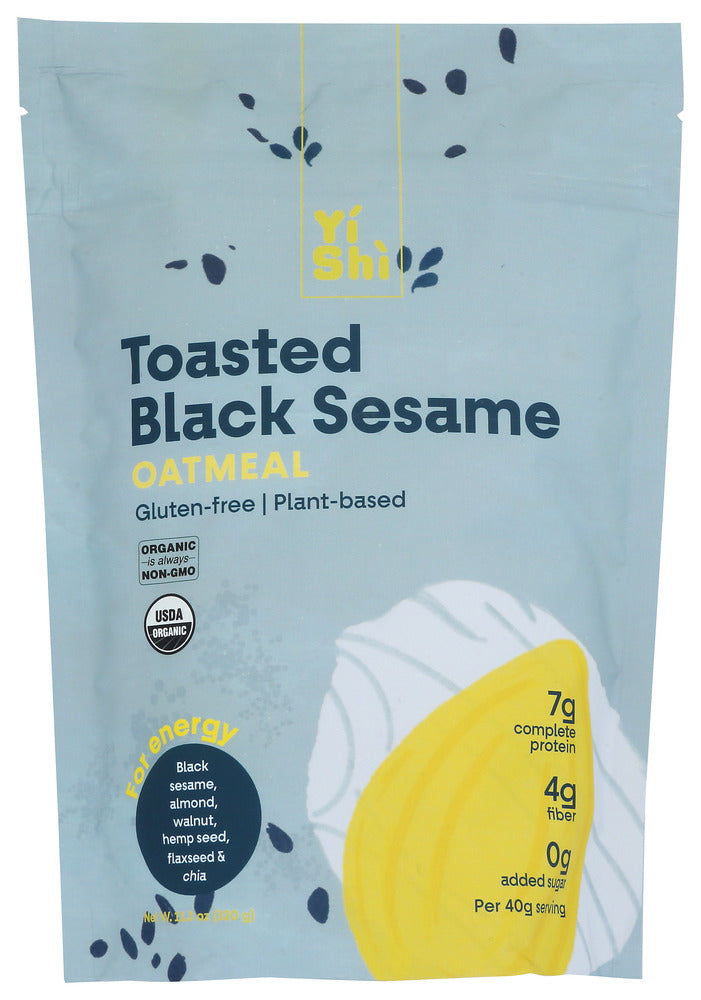 Yishi: Oatmeal Black Sesame Tstd, 11.3 Oz