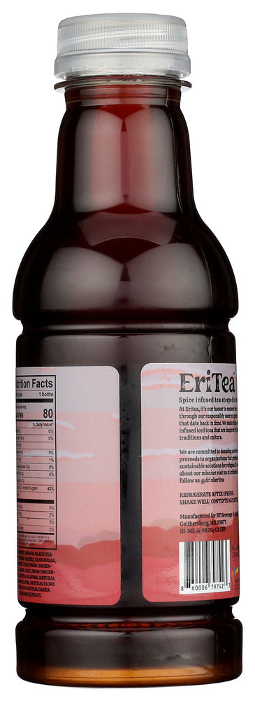 Eritea: Tea Raspberry Spiced Rtd, 16 Fo