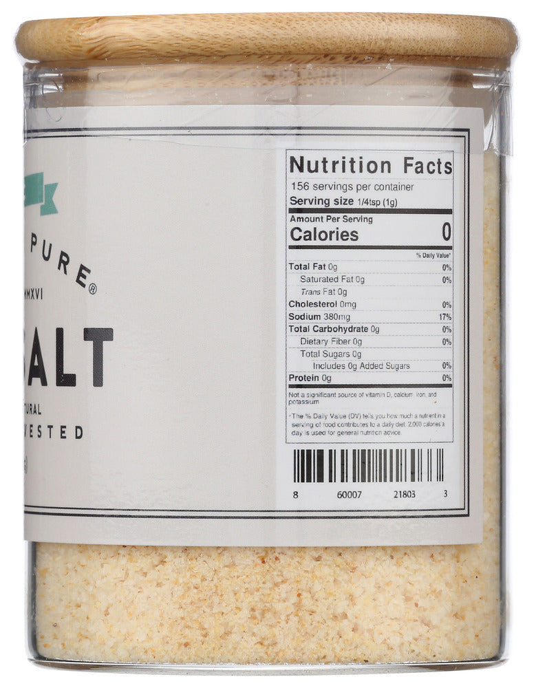 Florida Pure: Garlic Infused Sea Salt, 4.5 Oz