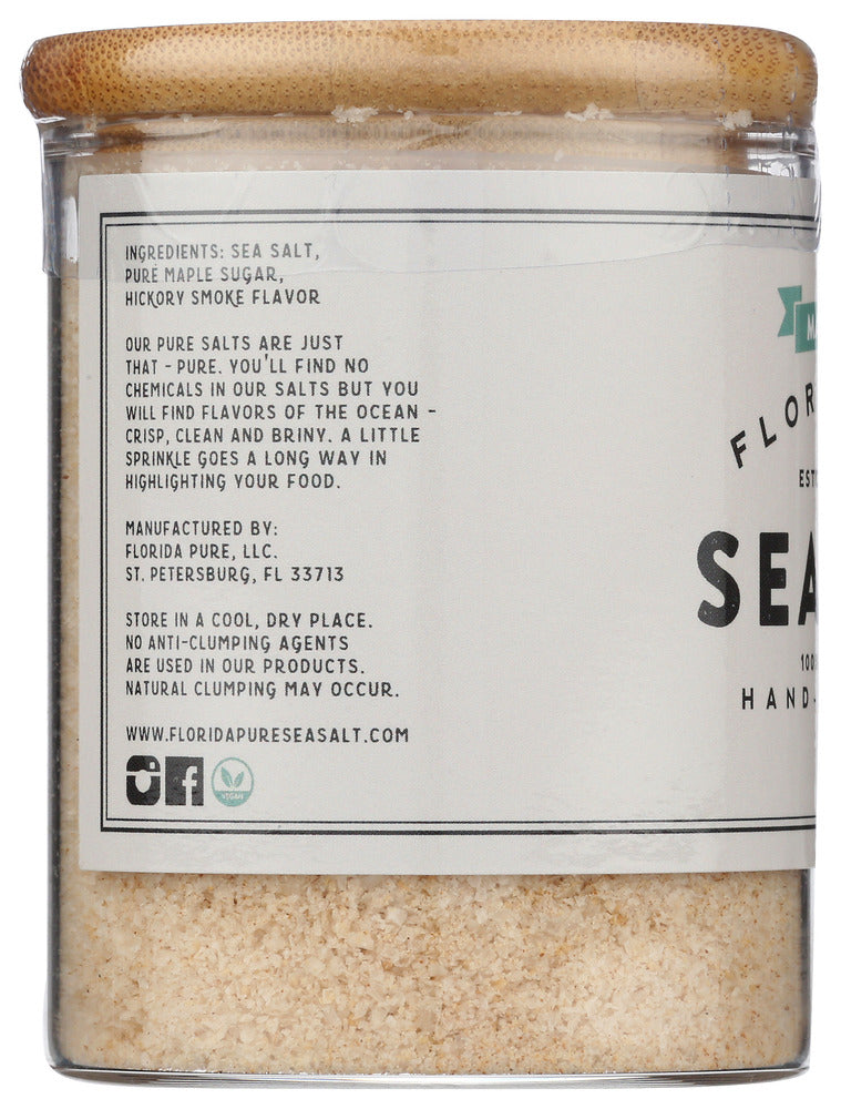 Florida Pure: Maple Bacon Infused Sea Salt, 4.5 Oz