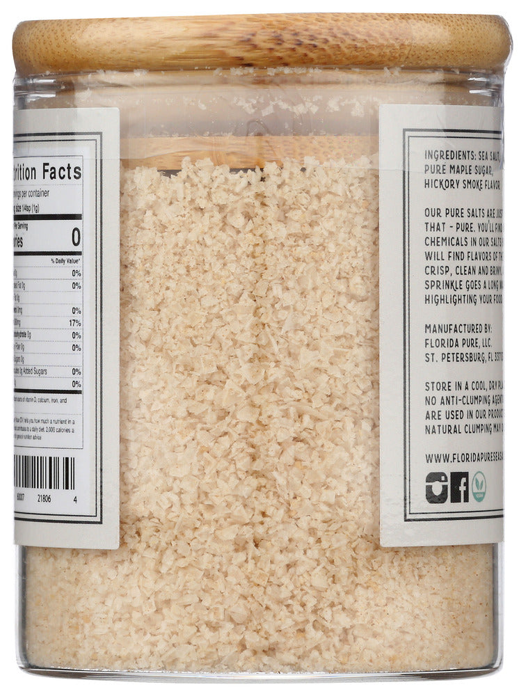 Florida Pure: Maple Bacon Infused Sea Salt, 4.5 Oz