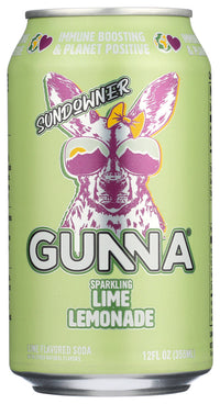 Gunna: Lemonade Sparkling Lime, 12 Fo