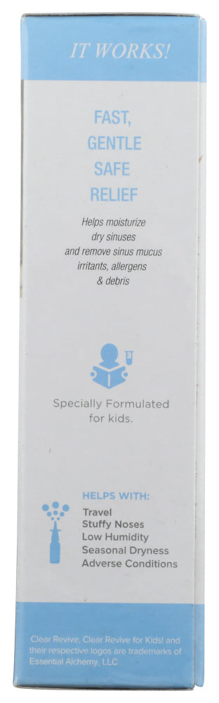 Clear Revive: Kids All Natural Nasal Spray, 1 Oz