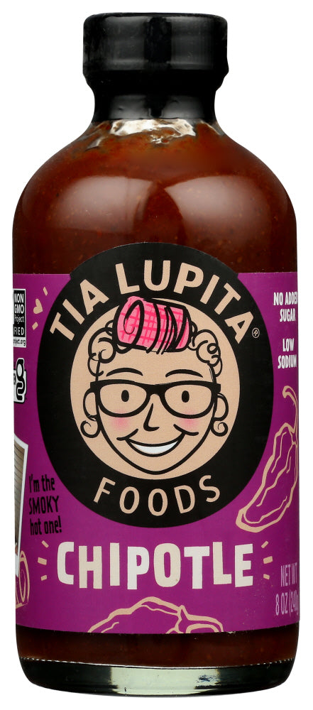 Tia Lupita Foods: Sauce Hot Chipotle, 8 Oz