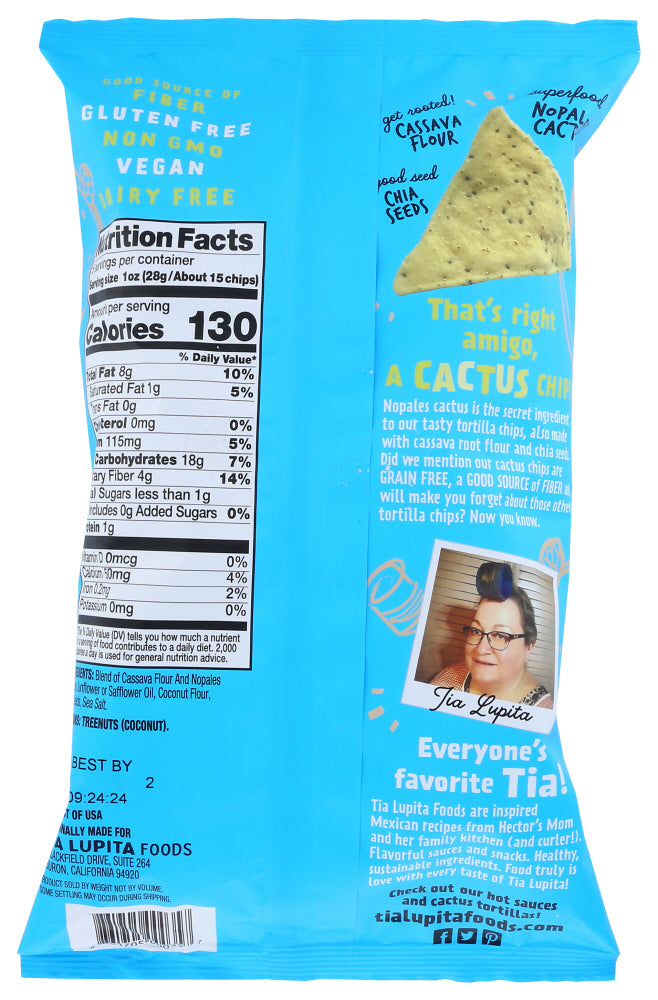 Tia Lupita Foods: Tortilla Chips Sea Salt, 5 Oz