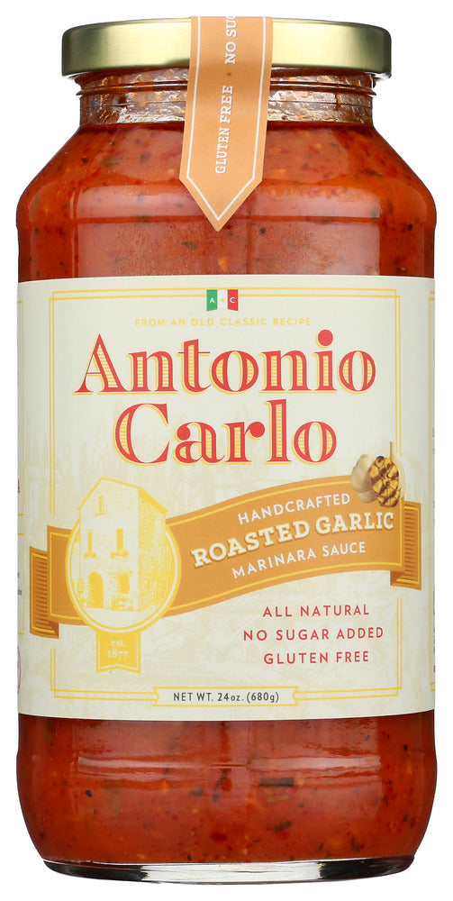 Antonio Carlo Gourmet Sauce: Sauce Roasted Garlic, 24 Oz