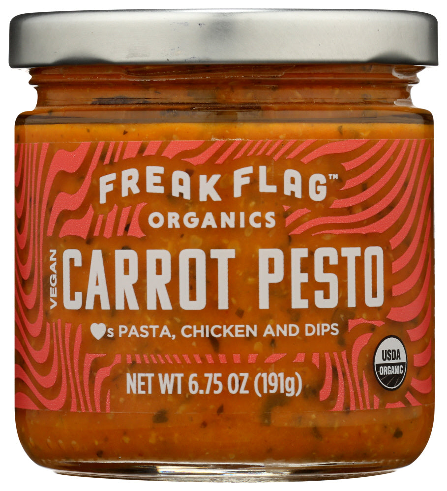 Freak Flag Organics: Carrot Pesto Sauce, 6.75 Oz