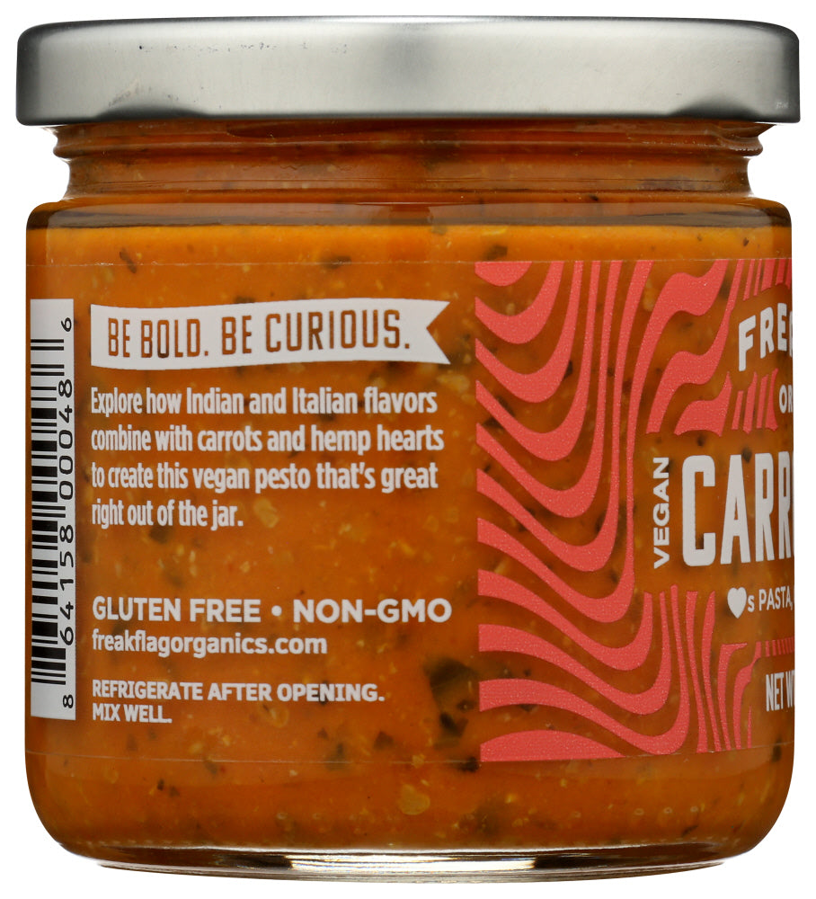 Freak Flag Organics: Carrot Pesto Sauce, 6.75 Oz