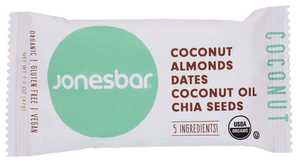 Jonesbar: Coconut Snack Bar, 1.7 Oz