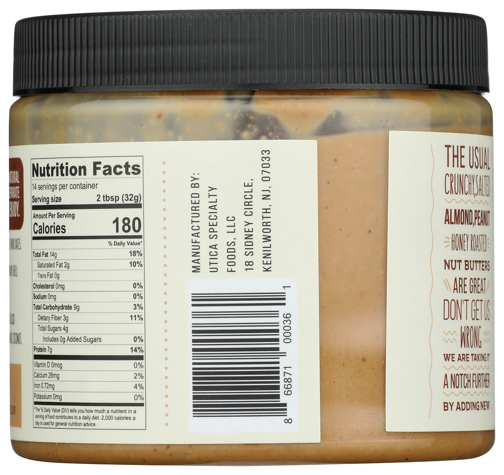 Debbys: Date Peanut Butter, 16 Oz