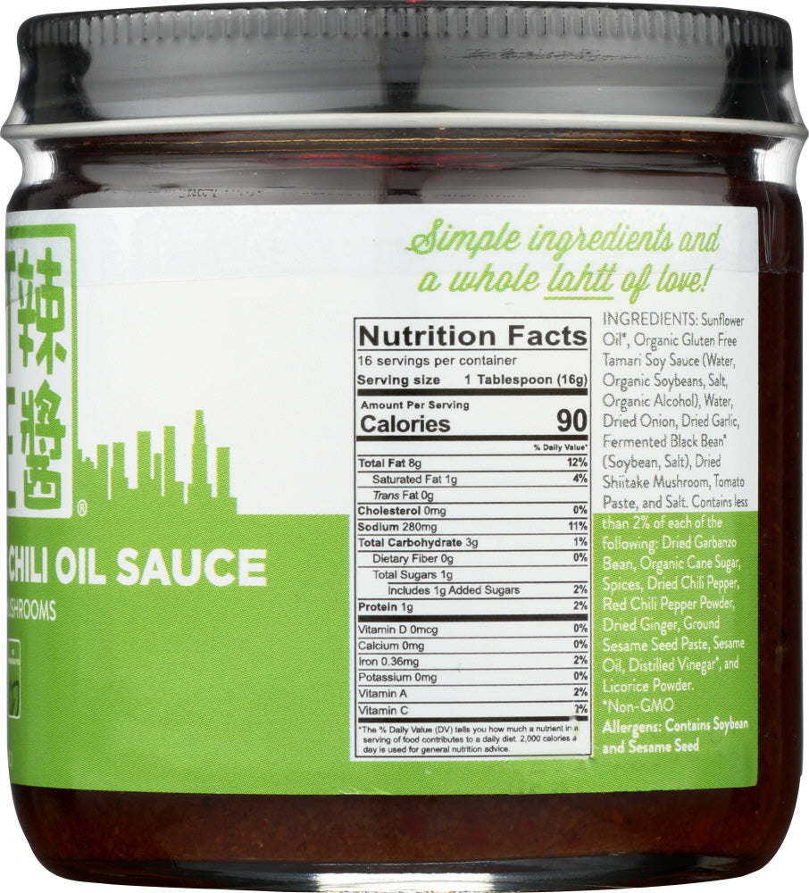 Lahtt Sauce: Vegan All Purpose Chili Oil Sauce, 7.75 Oz