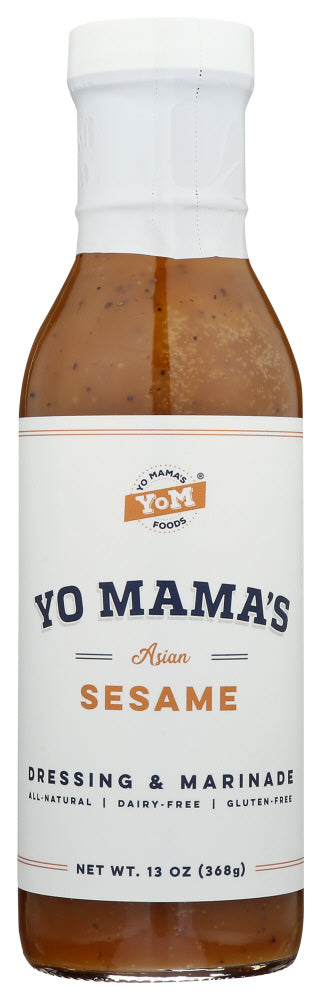 Yo Mamas Foods: Asian Sesame Dressing And Marinade, 13 Oz