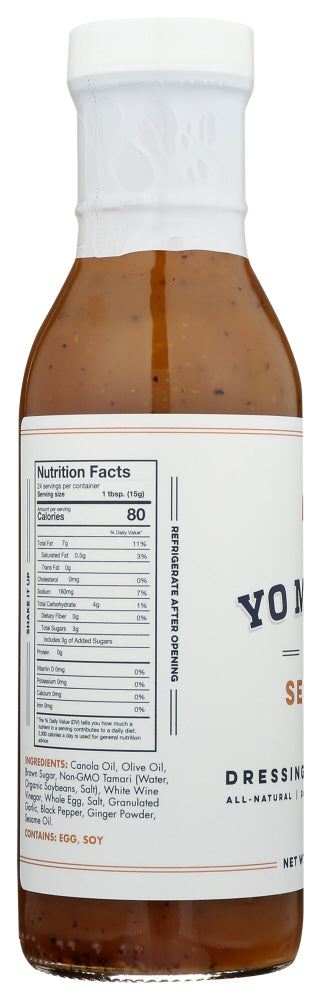 Yo Mamas Foods: Asian Sesame Dressing And Marinade, 13 Oz