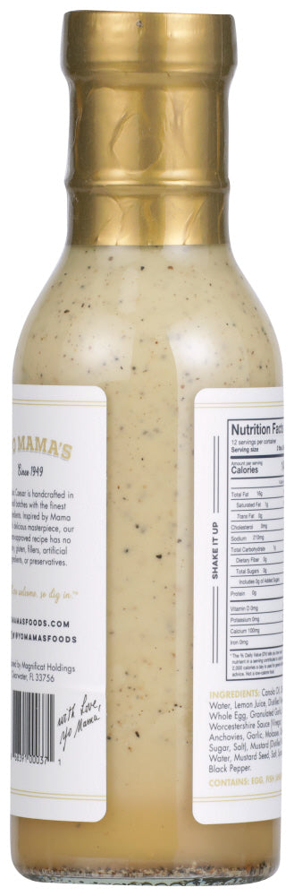 Yo Mamas Foods: Classic Caesar Dressing And Dip, 13 Oz