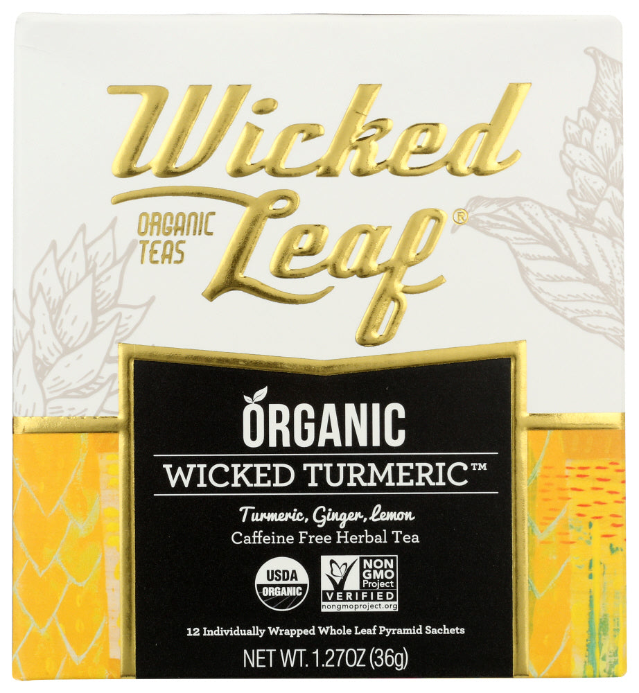 Wicked Leaf Organic Tea: Organic Wicked Turmeric, 30 Gm