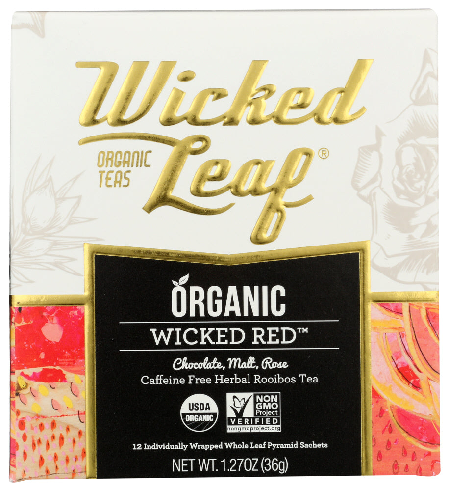 Wicked Leaf Organic Tea: Organic Wicked Red, 36 Gm