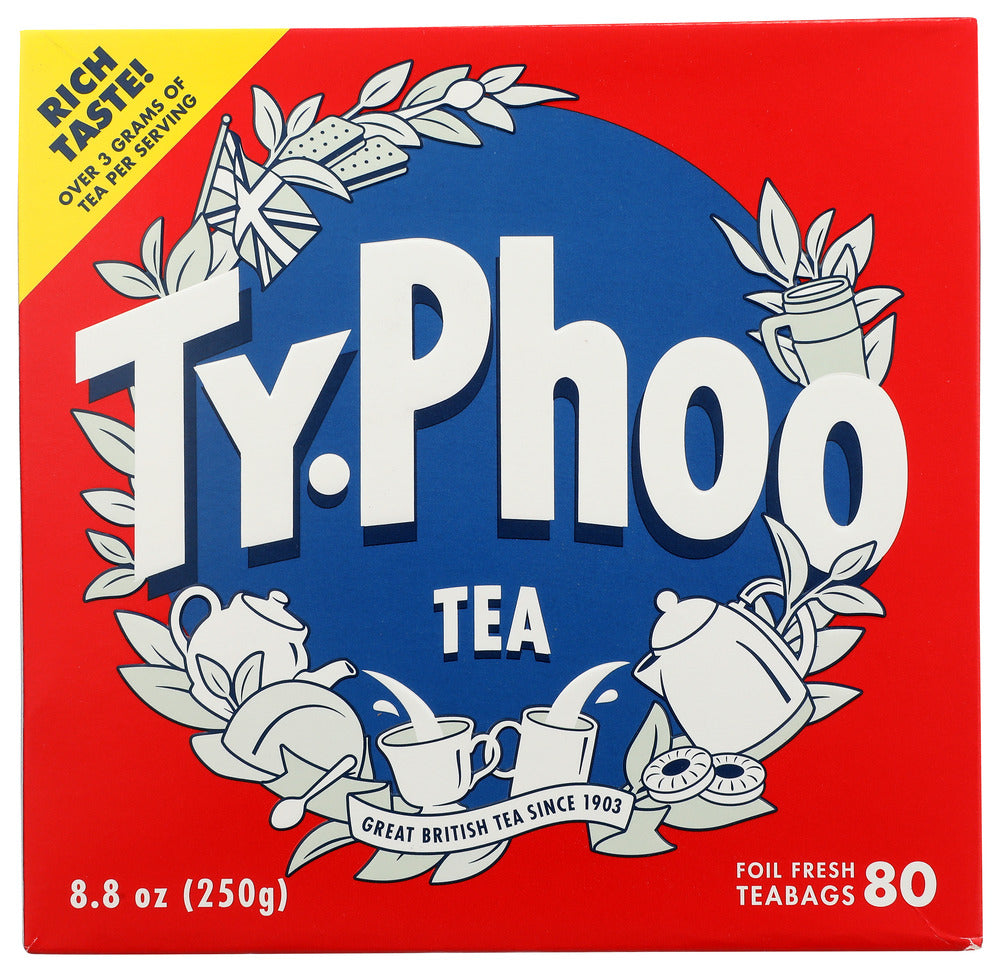 Typhoo: Regular Black Tea, 80 Bg