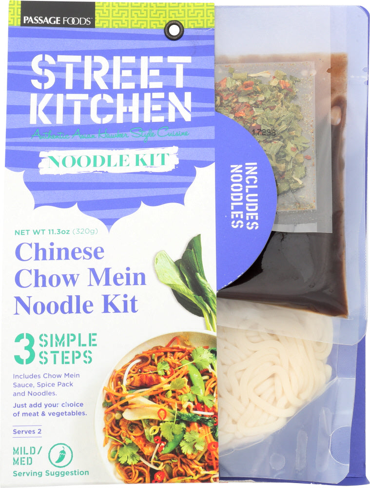 Street Kitchen: Chinese Chow Mein Noodle Kit, 11 Oz