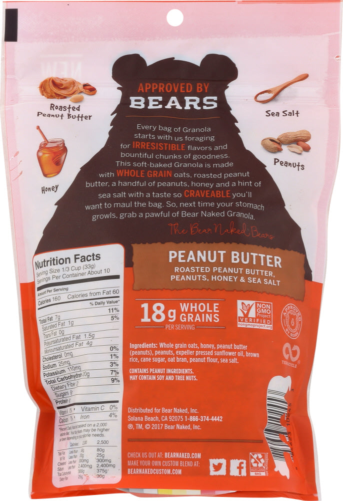 Bear Naked: Peanut Butter Granola, 12 Oz