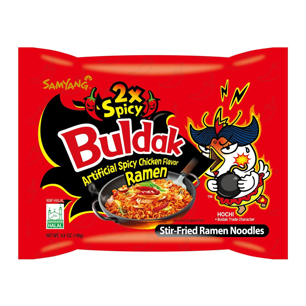 Samyang: Ramen 2X Spicy Buldak Chicken Flavor 5Pk, 24.7 Oz