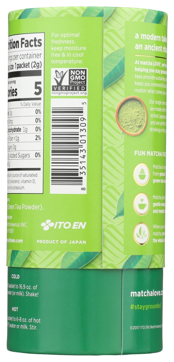 Matcha: Unsweetened Green Tea Powder, 1.05 Oz