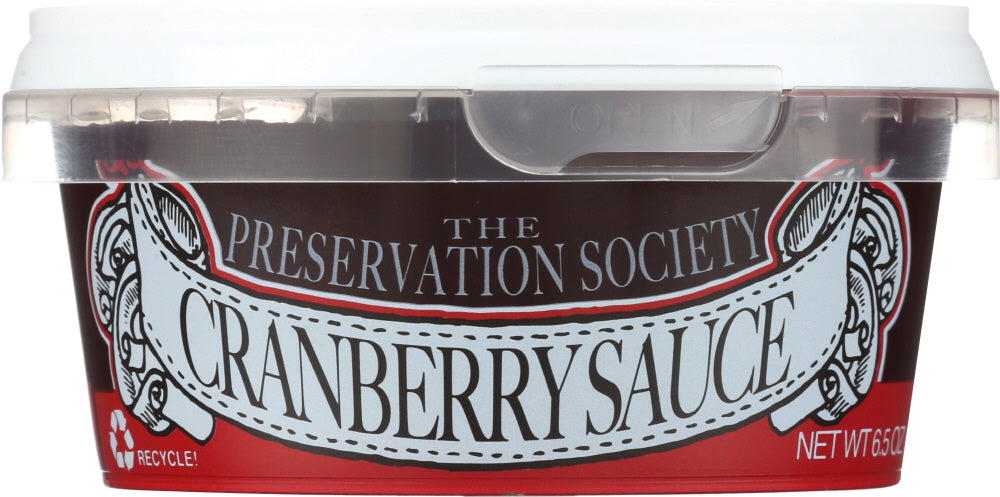 The Preservation Society: Cranberry Sauce, 6.5 Oz