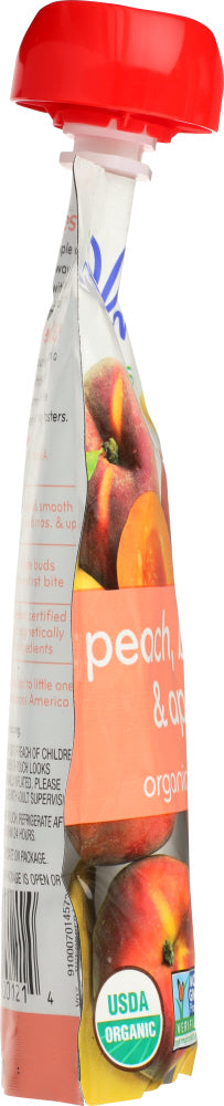 Plum Organics: Organic Baby Food Stage 2 Peach, Apricot & Banana, 4 Oz