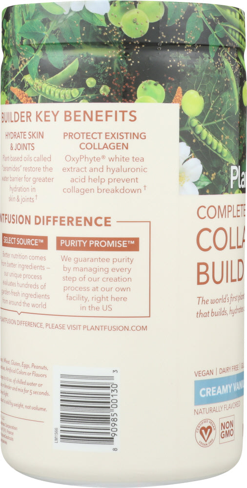 Plantfusion: Collagen Vanilla Builder, 11.42 Oz