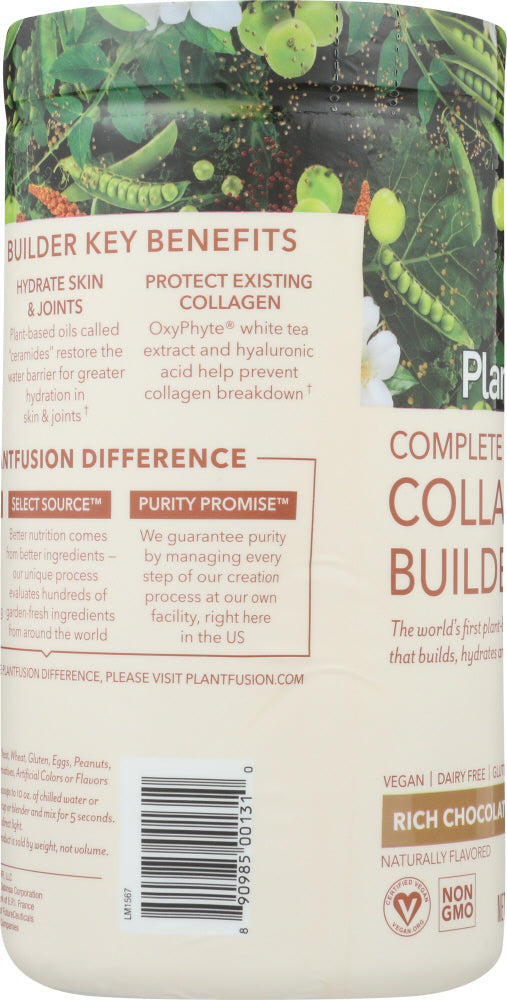 Plantfusion: Collagen Chocolate Buildr, 11.42 Oz