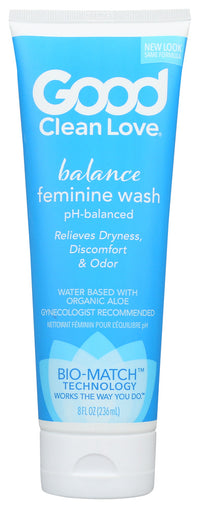 Good Clean Love: Wash Moisturizing Balance, 8 Oz