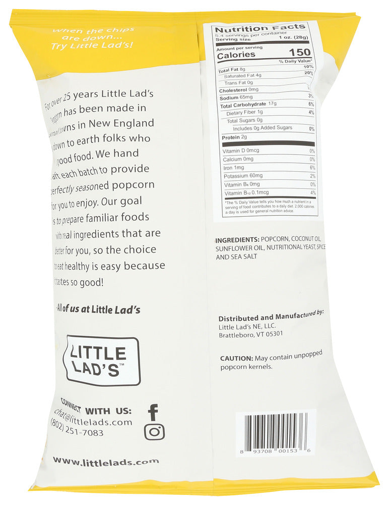 Little Lads: Buttah Popcorn, 5.4 Oz