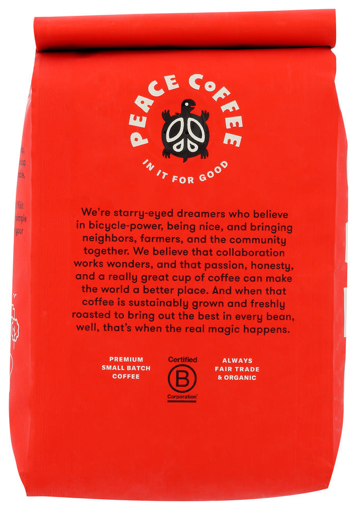 Peace Coffee: Coffee Whlbn Birchwood, 12 Oz