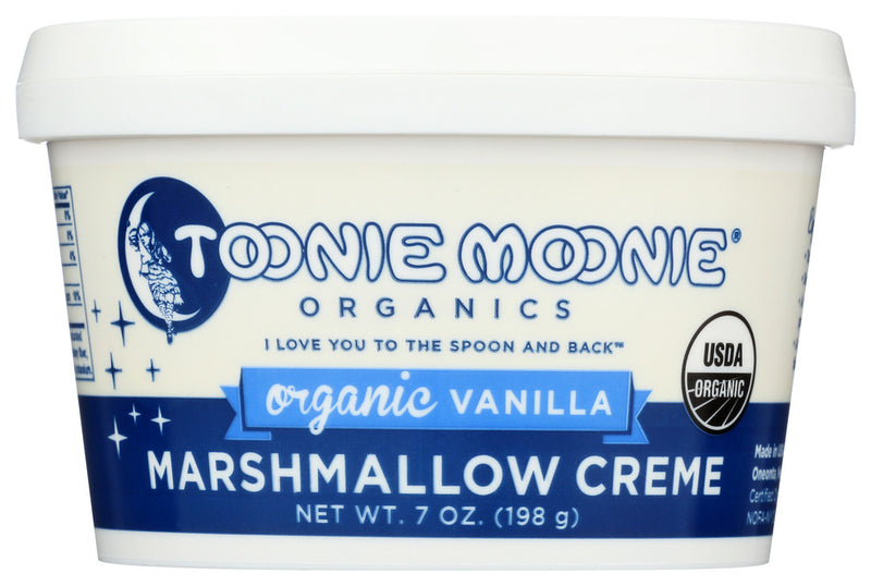 Toonie Moonie Organics Lt: Cream Mrshmallow Van Org, 7 Oz