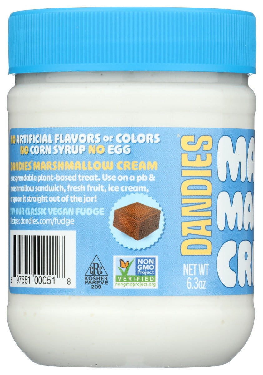 Dandies: Marshmallow Cream, 6.3 Oz