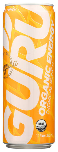 Guru: Guayusa Tropical Punch Energy Drink, 12 Fo