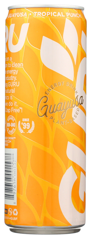 Guru: Guayusa Tropical Punch Energy Drink, 12 Fo