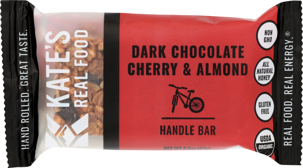 Kates Real Food: Bar Drk Choc Cherry Almd, 2.2 Oz