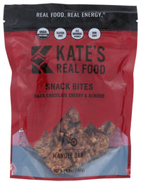 Kates Real Food: Bar Bites Dark Chocolate Cherries And Almond, 6.6 Oz