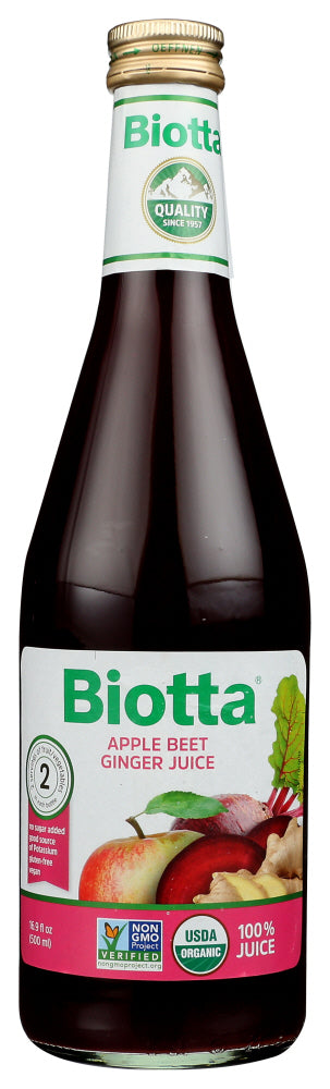 Biotta: Juice Apple Beet Gngr Org, 16.9 Oz