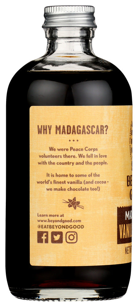 Beyond Good: Madagascar Vanilla Extract , 8 Oz