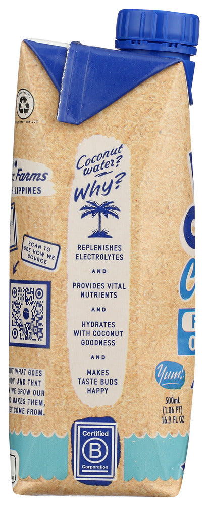 Vita Coco: Water Coconut Frmrs Org, 16.9 Fo