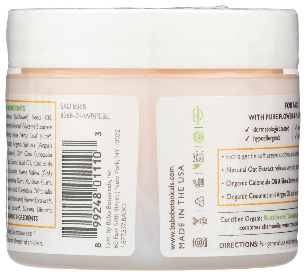 Babobotani: Cream Baby Frag Free, 2 Oz