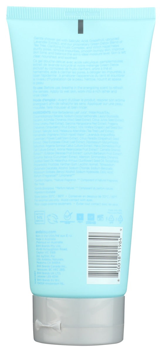 Andalou Naturals: Grapefruit Shower Gel, 8.5 Fo