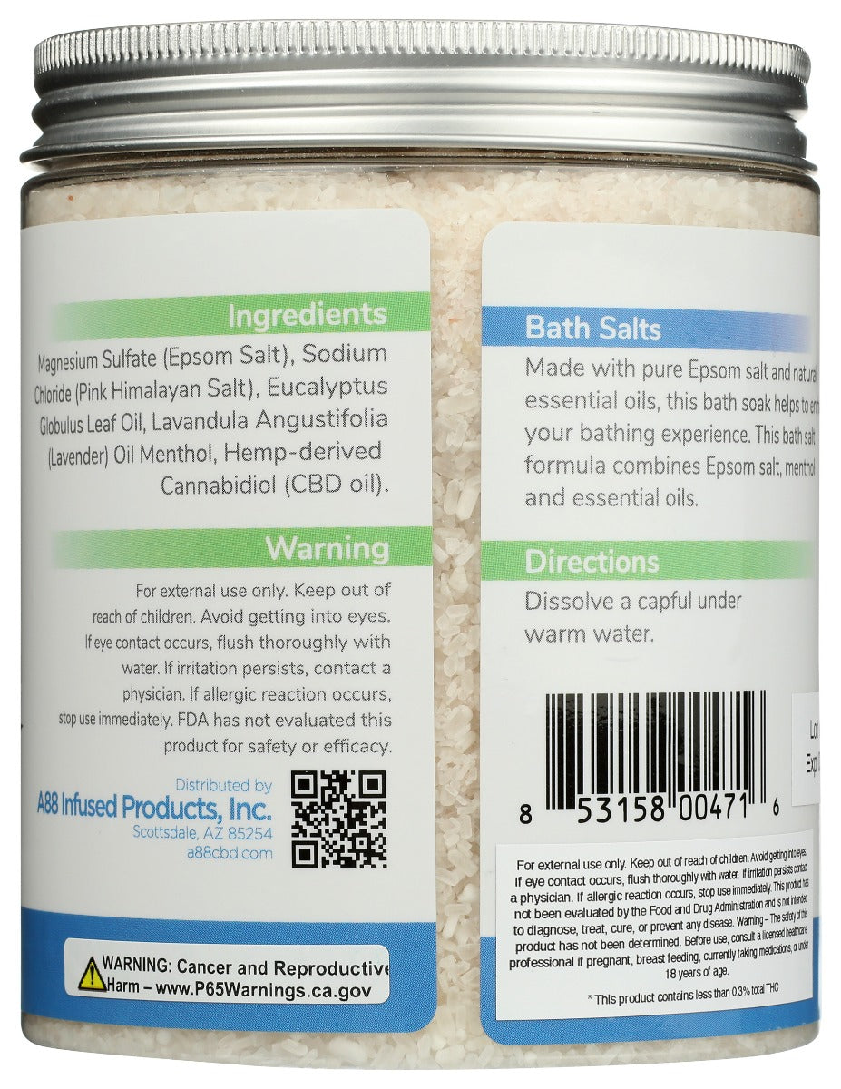 A88cbd: Bath Salts Cbd 150 Mg, 21 Oz