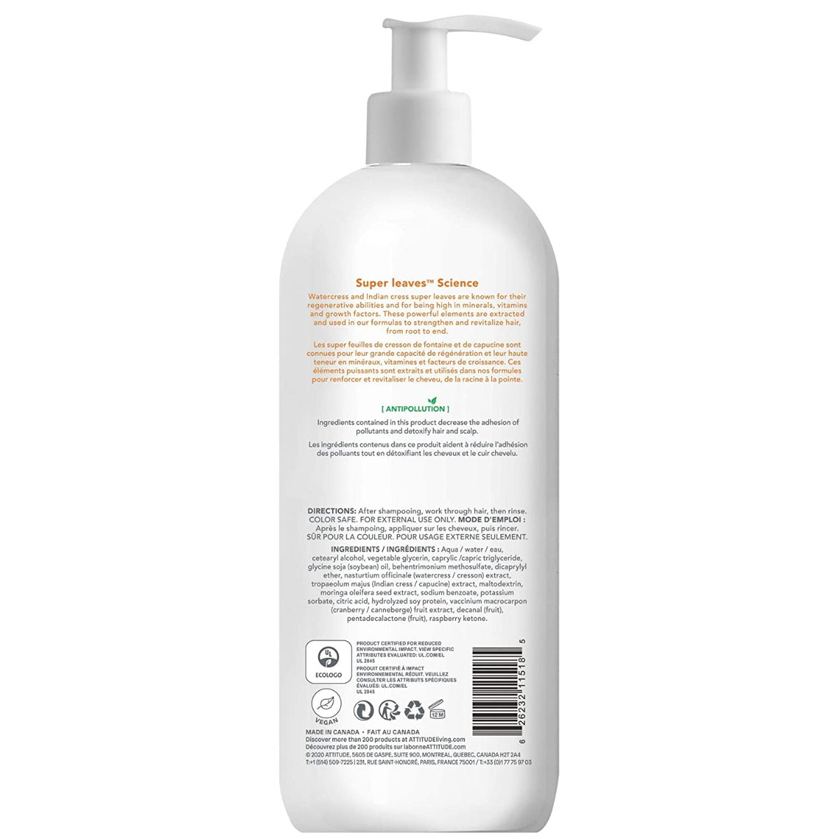 Attitude: Volume Shine Conditioner, 32 Oz